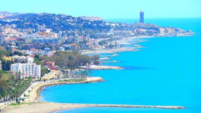 Apartamento El Bambu Cerca Del Mar Malaga Zewnętrze zdjęcie